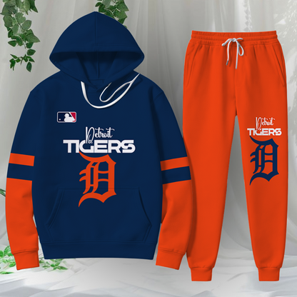 LIMITED EDITION - NEW CUSTOMIZED MLB16 DTS DETROIT TIGERS HOODIE & SWEATPANTS SET