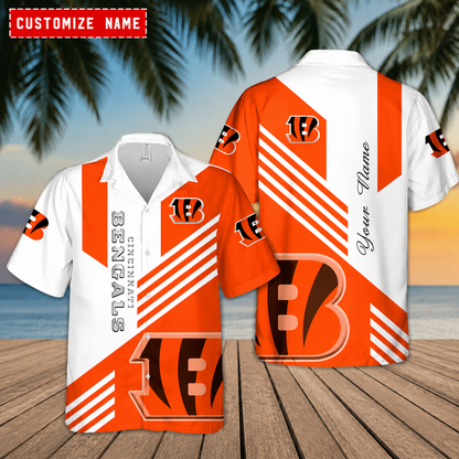 [SPECIAL OFFER] NEW CUSTOMIZED NFL16 CCB CINCINNATI BENGALS UNISEX HAWAIIAN SHIRT