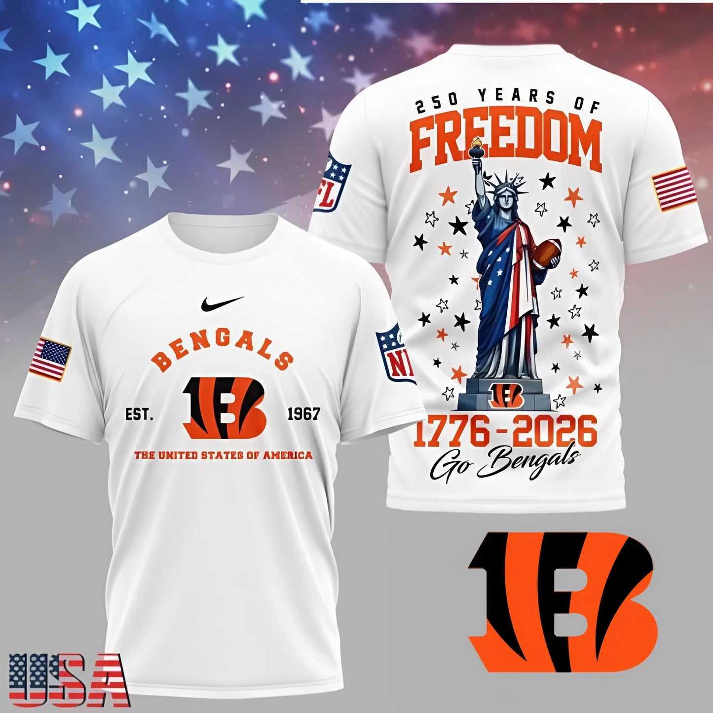 [SPECIAL OFFER] NEW CUSTOMIZED NFL16 CCB CINCINNATI BENGALS T-SHIRT, HOODIE, ZIP HOODIE