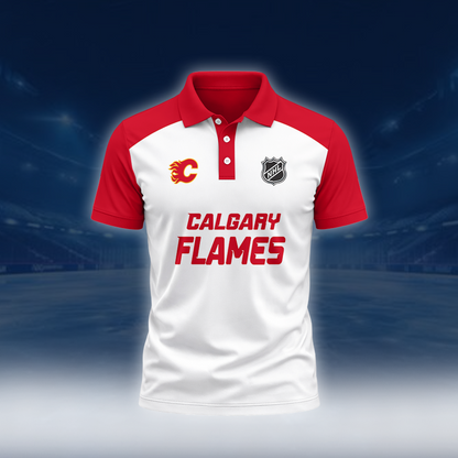 LIMITED EDITION - NEW CUSTOMIZED NHL17 CGF CALGARY FLAMES UNISEX T-SHIRT, POLO, HOODIE & SWEASHIRTS