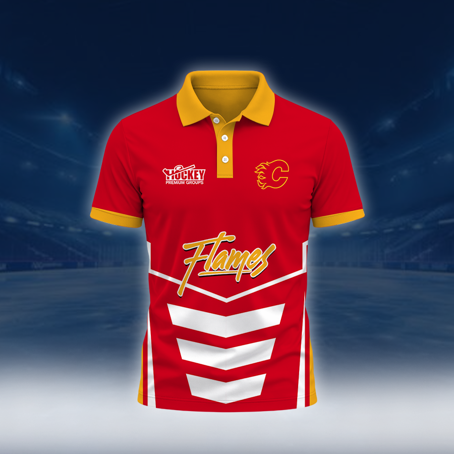 LIMITED EDITION - NEW CUSTOMIZED NHL17 CGF CALGARY FLAMES UNISEX T-SHIRT, POLO, HOODIE & SWEASHIRTS
