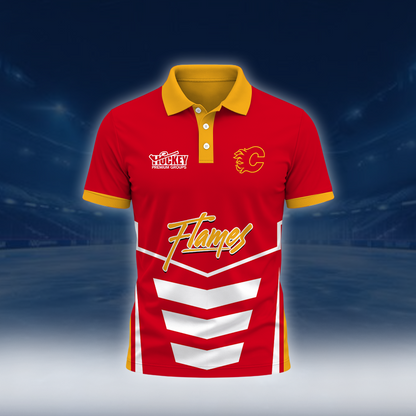 LIMITED EDITION - NEW CUSTOMIZED NHL17 CGF CALGARY FLAMES UNISEX T-SHIRT, POLO, HOODIE & SWEASHIRTS
