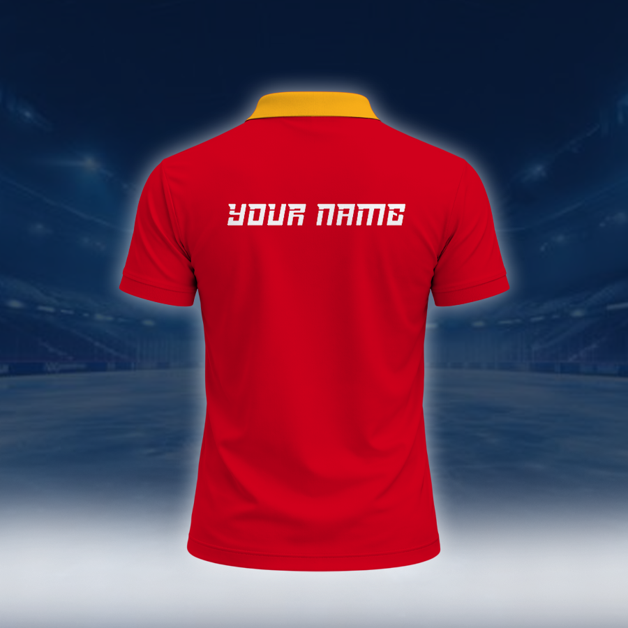 LIMITED EDITION - NEW CUSTOMIZED NHL17 CGF CALGARY FLAMES UNISEX T-SHIRT, POLO, HOODIE & SWEASHIRTS