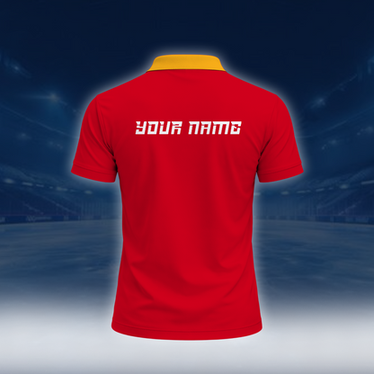 LIMITED EDITION - NEW CUSTOMIZED NHL17 CGF CALGARY FLAMES UNISEX T-SHIRT, POLO, HOODIE & SWEASHIRTS