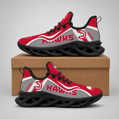 LIMITED EDITION - NEW CUSTOMIZED NBA17 AHA ATLANTA HAWKS MAX SOUL SHOES