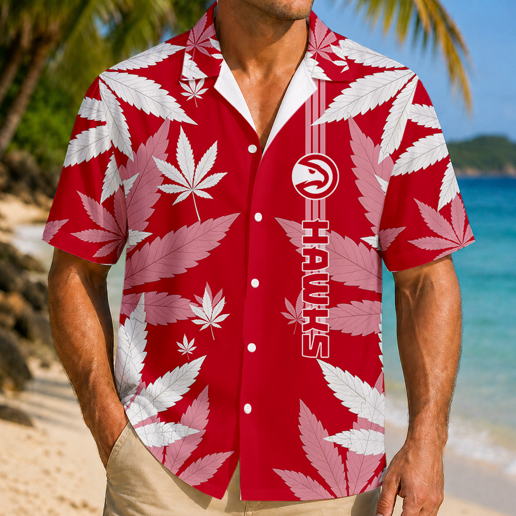 VIRAL EDITION - NEW CUSTOMIZED NBA17 AHA ATLANTA HAWKS UNISEX HAWAIIAN SHIRT