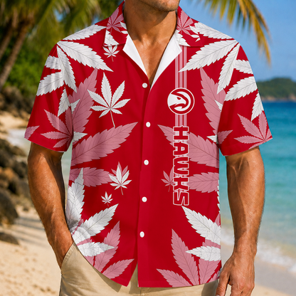 VIRAL EDITION - NEW CUSTOMIZED NBA17 AHA ATLANTA HAWKS UNISEX HAWAIIAN SHIRT