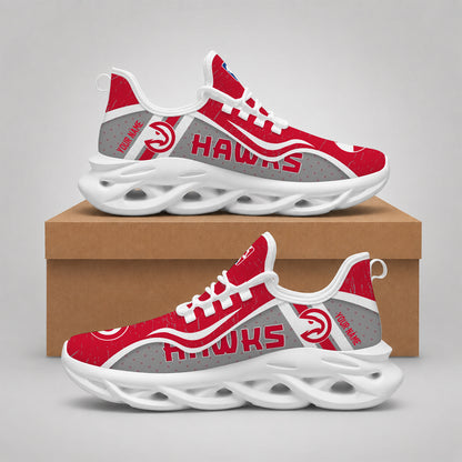 LIMITED EDITION - NEW CUSTOMIZED NBA17 AHA ATLANTA HAWKS MAX SOUL SHOES