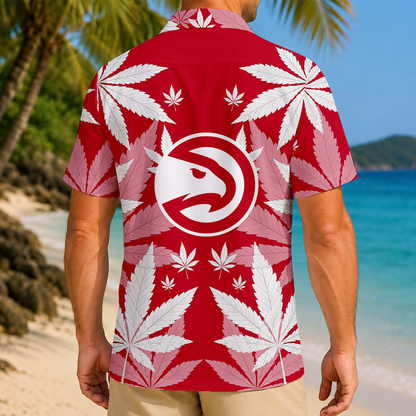 VIRAL EDITION - NEW CUSTOMIZED NBA17 AHA ATLANTA HAWKS UNISEX HAWAIIAN SHIRT