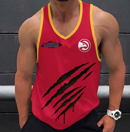 ELITE EDITION - NEW CUSTOMIZED NBA17 AHA ATLANTA HAWKS UNISEX TANK TOP