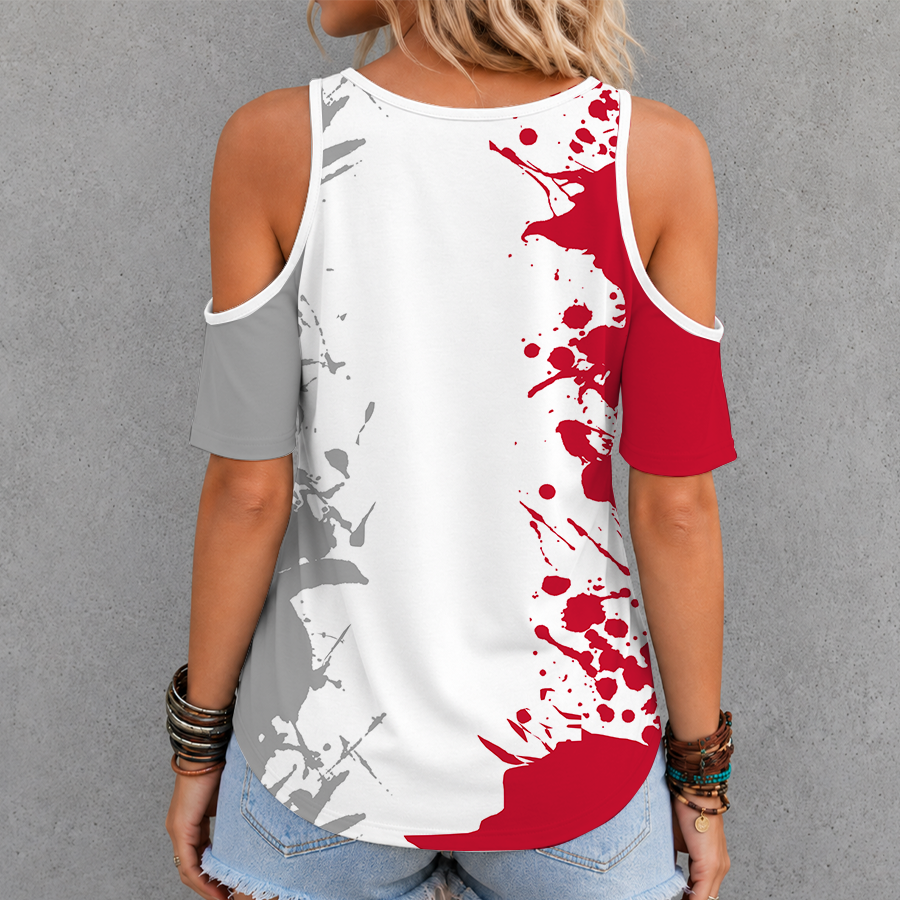 [HOT DEAL] NEW CUSTOMIZED NBA17 AHA ATLANTA HAWKS CRISS CROSS V-NECK TOP