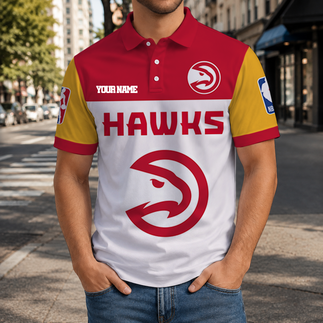 SPECIAL EDITION - NEW CUSTOMIZED NBA17 AHA ATLANTA HAWKS T-SHIRT, POLO SHIRT, ZIP POLO SHIRT, SWEATSHIRT, HOODIE & ZIP HOODIE