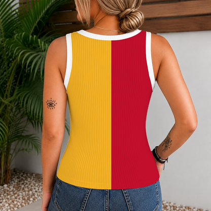 [HOT DEAL] NEW CUSTOMIZED NBA17 AHA ATLANTA HAWKS WOMEN'S V-NECK TANK TOP