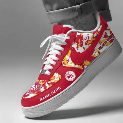 [HOT DEAL] NEW CUSTOMIZED NBA17 AHA ATLANTA HAWKS AF1 SHOES