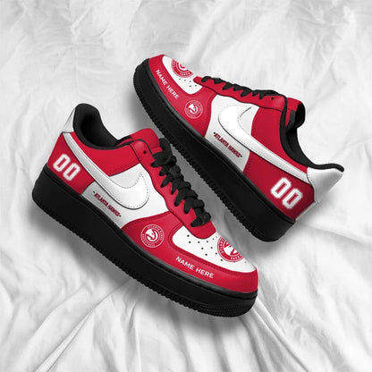 [HOT DEAL] NEW CUSTOMIZED NBA17 AHA ATLANTA HAWKS AF1 SHOES