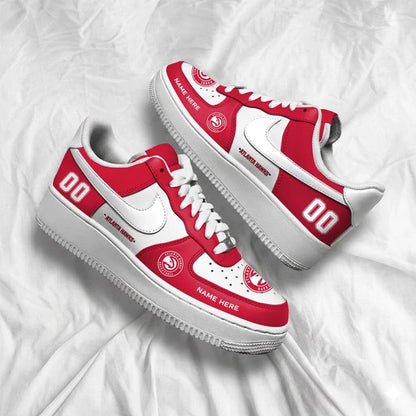 [HOT DEAL] NEW CUSTOMIZED NBA17 AHA ATLANTA HAWKS AF1 SHOES