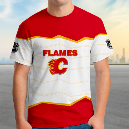 LIMITED EDITION - NEW CUSTOMIZED NHL17 CGF CALGARY FLAMES UNISEX T-SHIRT, SWEATSHIRTS, HOODIE & JACKETS