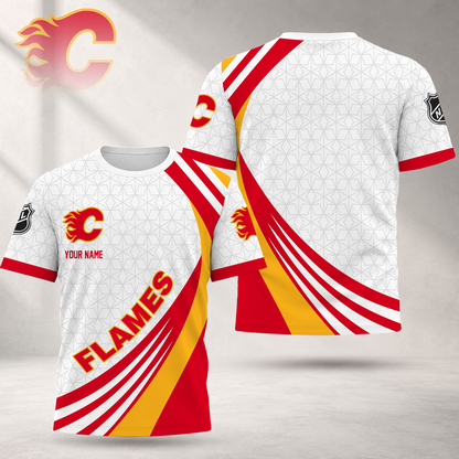 LIMITED EDITION - NEW CUSTOMIZED NHL17 CGF CALGARY FLAMES T-SHIRT, POLO SHIRT, ZIP POLO SHIRT, SWEATSHIRT, HOODIE & ZIP HOODIE
