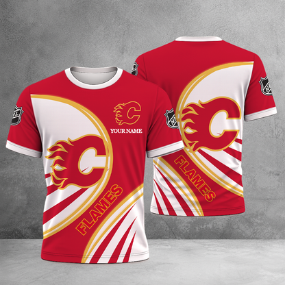 LIMITED EDITION - NEW CUSTOMIZED NHL17 CGF CALGARY FLAMES T-SHIRT, POLO SHIRT, ZIP POLO SHIRT, SWEATSHIRT, HOODIE & ZIP HOODIE