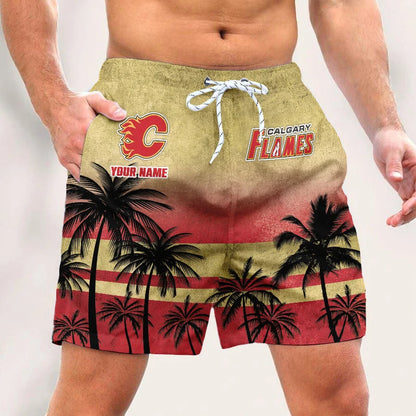 LIMITED EDITION - NEW PREMIUM NHL17 CG FLAMES SHORT PANTS