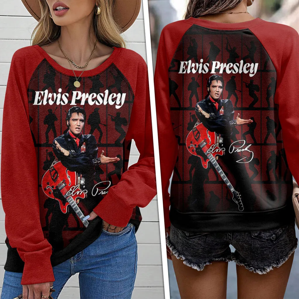 [FAN FAVORITE] NEW CUSTOMIZED ELVIS PRESLEY UNISEX SWEATSHIRT