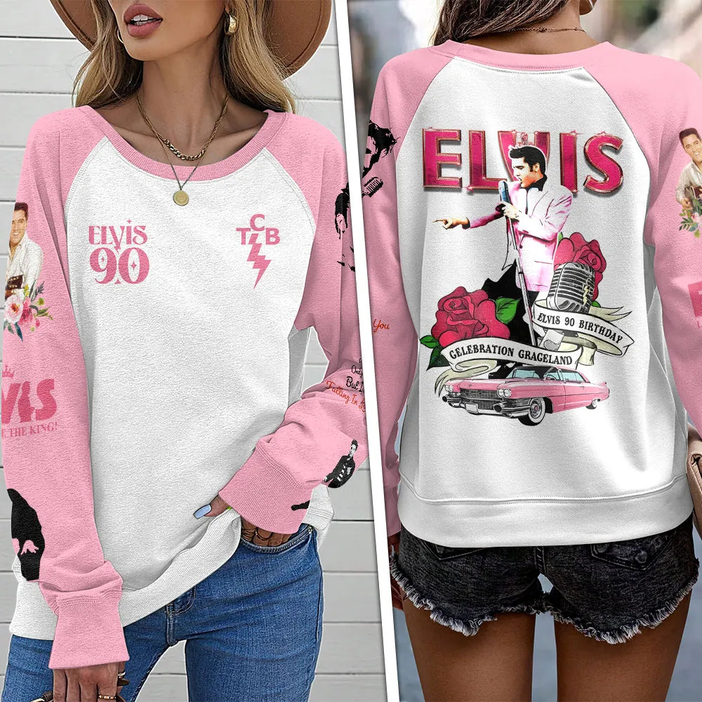 [FAN FAVORITE] NEW CUSTOMIZED ELVIS PRESLEY UNISEX SWEATSHIRT