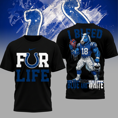 LIMITED EDITION - NEW CUSTOMIZED NFL17 IDC ID COLTS UNISEX T-SHIRT, POLO & HOODIE
