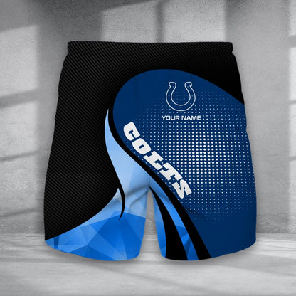 LIMITED EDITION - NEW CUSTOMIZED NFL17 IDC INDIANAPOLIS COLTS POLO, T-SHIRT & SHORT PANTS SET