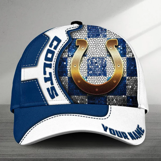 LIMITED EDITION - NEW CUSTOMIZED NFL17 IDC INDIANAPOLIS COLTS CLASSIC CAP