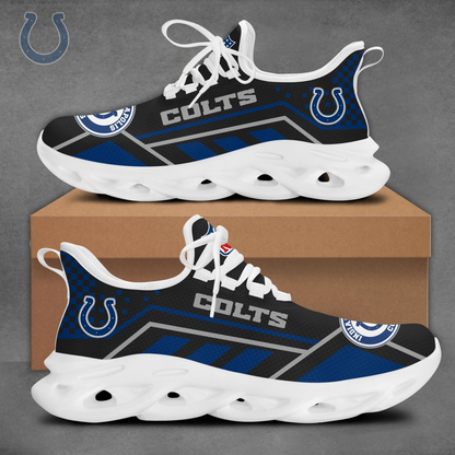 SPECIAL EDITION - NEW CUSTOMIZED NFL17 IDC INDIANAPOLIS COLTS MAX SOUL SHOES