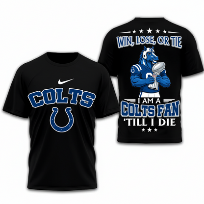 LIMITED EDITION - NEW CUSTOMIZED NFL17 IDC INDIANAPOLIS COLTS UNISEX T-SHIRT, POLO, HOODIE & JACKETS