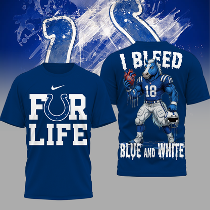 LIMITED EDITION - NEW CUSTOMIZED NFL17 IDC ID COLTS UNISEX T-SHIRT, POLO & HOODIE