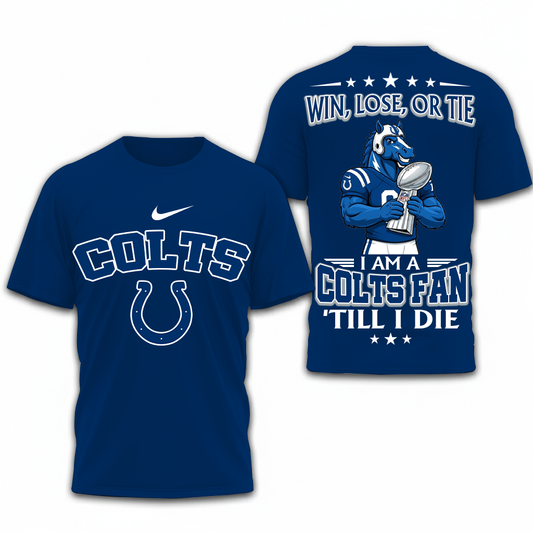 LIMITED EDITION - NEW CUSTOMIZED NFL17 IDC INDIANAPOLIS COLTS UNISEX T-SHIRT, POLO, HOODIE & JACKETS