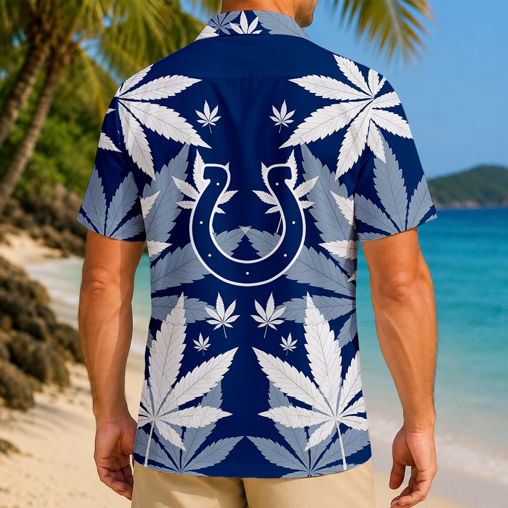 SPECIAL EDITION - NEW CUSTOMIZED NFL17 IDC INDIANAPOLIS COLTS UNISEX HAWAIIAN SHIRT