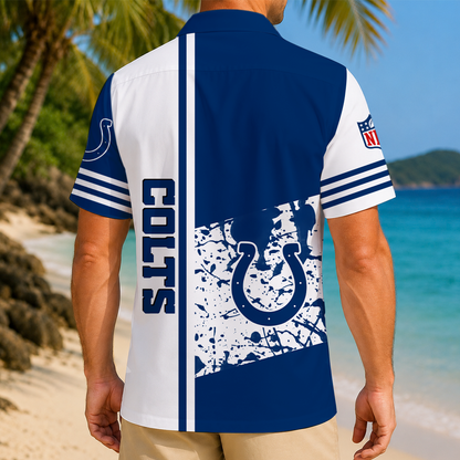 LIMITED EDITION - NEW CUSTOMIZED NFL17 IDC INDIANAPOLIS COLTS UNISEX HAWAIIAN SHIRT