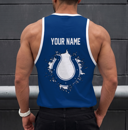 SPECIAL EDITION - NEW CUSTOMIZED NFL17 IDC INDIANAPOLIS COLTS UNISEX TANK TOP