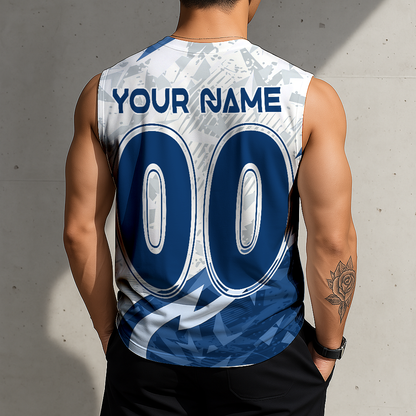 LIMITED EDITION - NEW CUSTOMIZED NFL17 IDC INDIANAPOLIS COLTS MEN'S GYM SHIRT