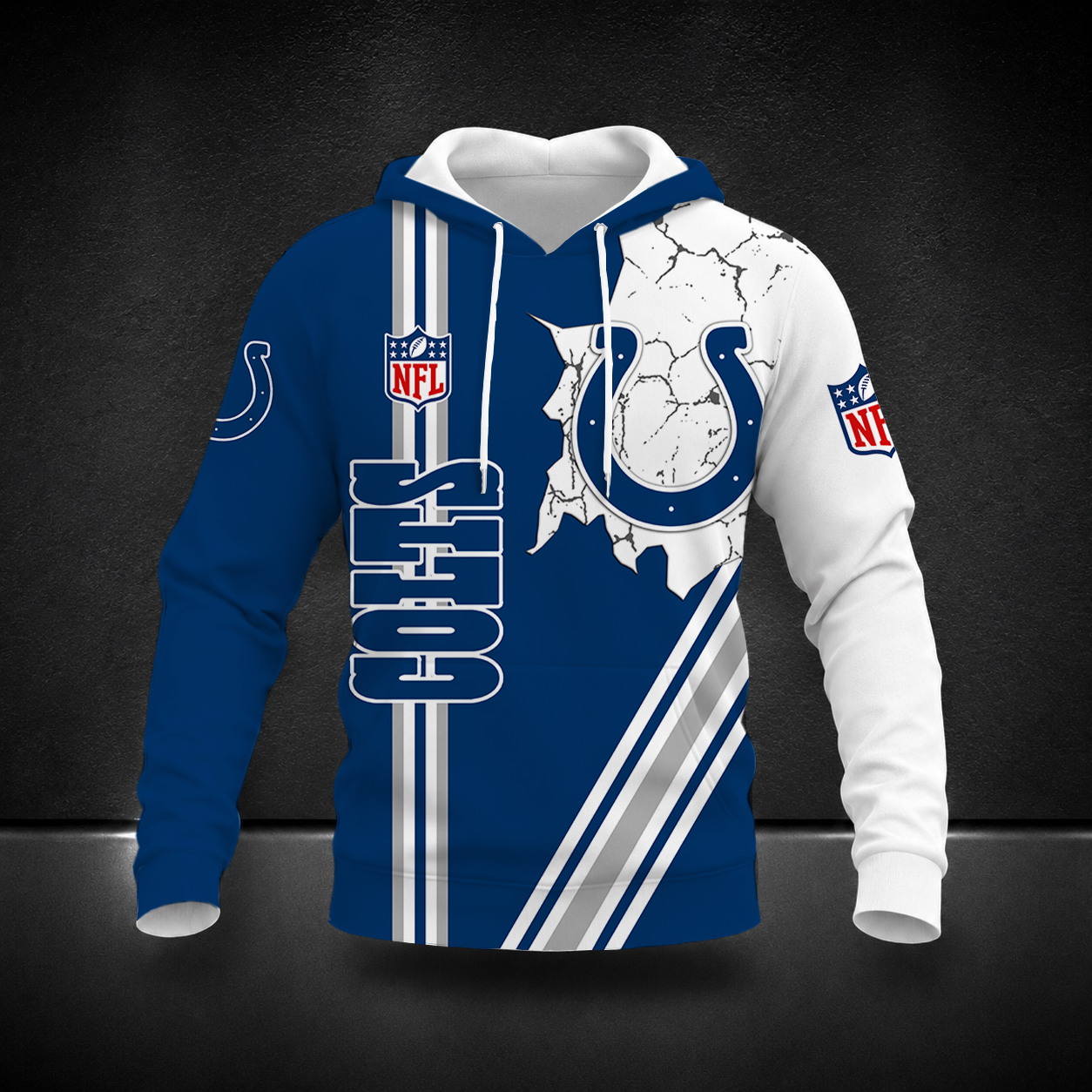 LIMITED EDITION - NEW CUSTOMIZED NFL17 IDC INDIANAPOLIS COLTS T-SHIRT, POLO SHIRT, ZIP POLO SHIRT, SWEATSHIRT, HOODIE & ZIP HOODIE