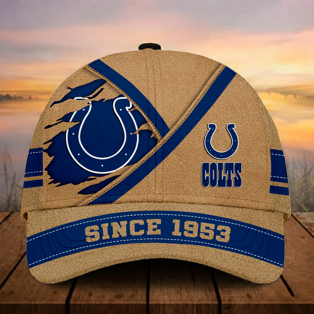 LIMITED EDITION - NEW CUSTOMIZED NFL17 IDC INDIANAPOLIS COLTS CLASSIC CAP