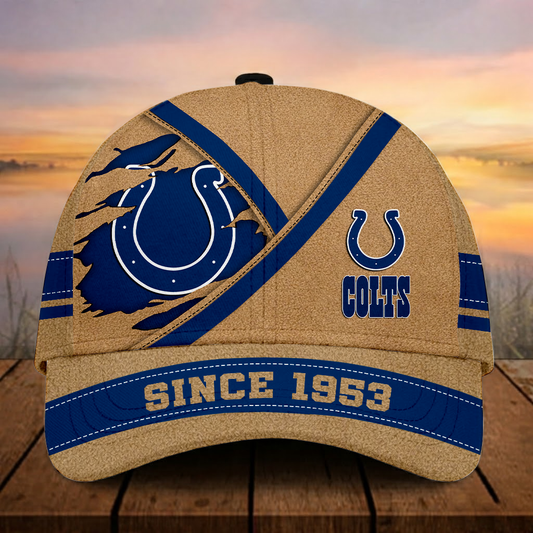 LIMITED EDITION - NEW CUSTOMIZED NFL17 IDC INDIANAPOLIS COLTS CLASSIC CAP
