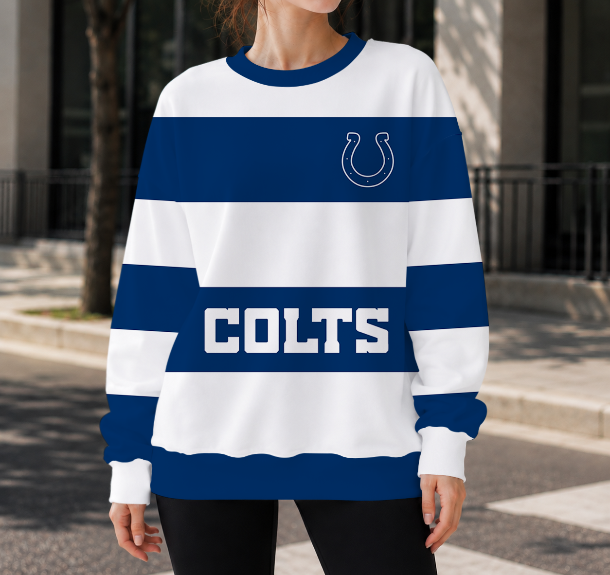 LIMITED EDITION - NEW CUSTOMIZED NFL17 IDC INDIANAPOLIS COLTS UNISEX SWEATSHIRT