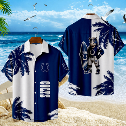 LIMITED EDITION - NEW CUSTOMIZED NFL17 IDC INDIANAPOLIS COLTS UNISEX HAWAIIAN SHIRT