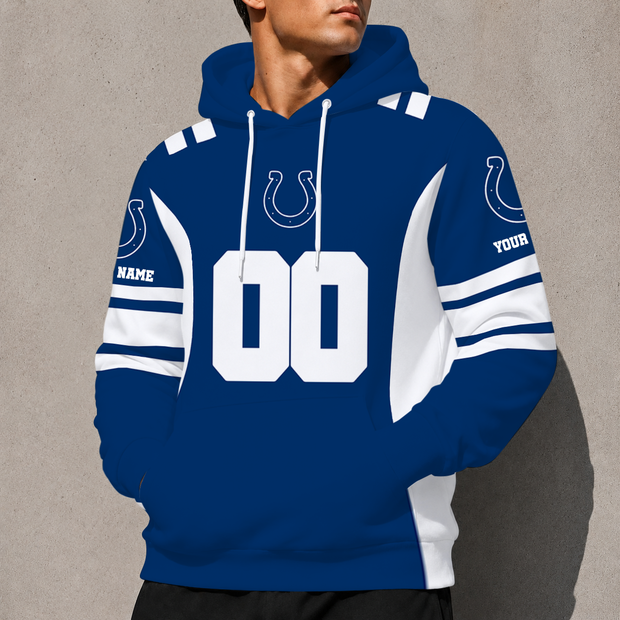LIMITED EDITION - NEW CUSTOMIZED NFL17 IDC INDIANAPOLIS COLTS T-SHIRT, POLO SHIRT, ZIP POLO SHIRT, SWEATSHIRT, HOODIE & ZIP HOODIE