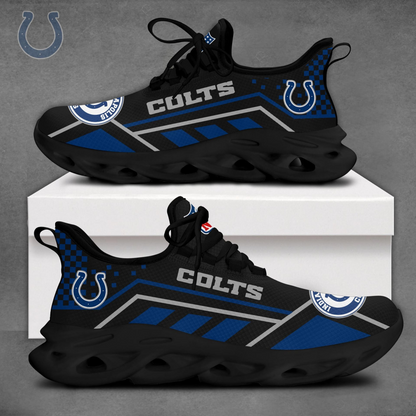 SPECIAL EDITION - NEW CUSTOMIZED NFL17 IDC INDIANAPOLIS COLTS MAX SOUL SHOES