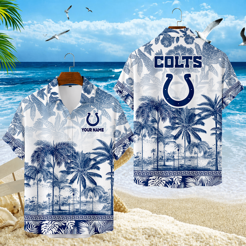 VIRAL EDITION - NEW CUSTOMIZED NFL17 IDC INDIANAPOLIS COLTS UNISEX HAWAIIAN SHIRT