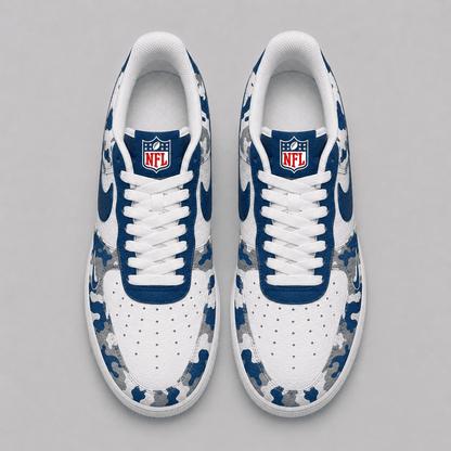 [SPECIAL OFFER] NEW CUSTOMIZED NFL17 IDC INDIANAPOLIS COLTS AF1 SHOES