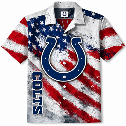 LIMITED EDITION - NEW CUSTOMIZED NFL17 IDC INDIANAPOLIS COLTS UNISEX HAWAIIAN SHIRT