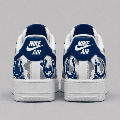 [SPECIAL OFFER] NEW CUSTOMIZED NFL17 IDC INDIANAPOLIS COLTS AF1 SHOES