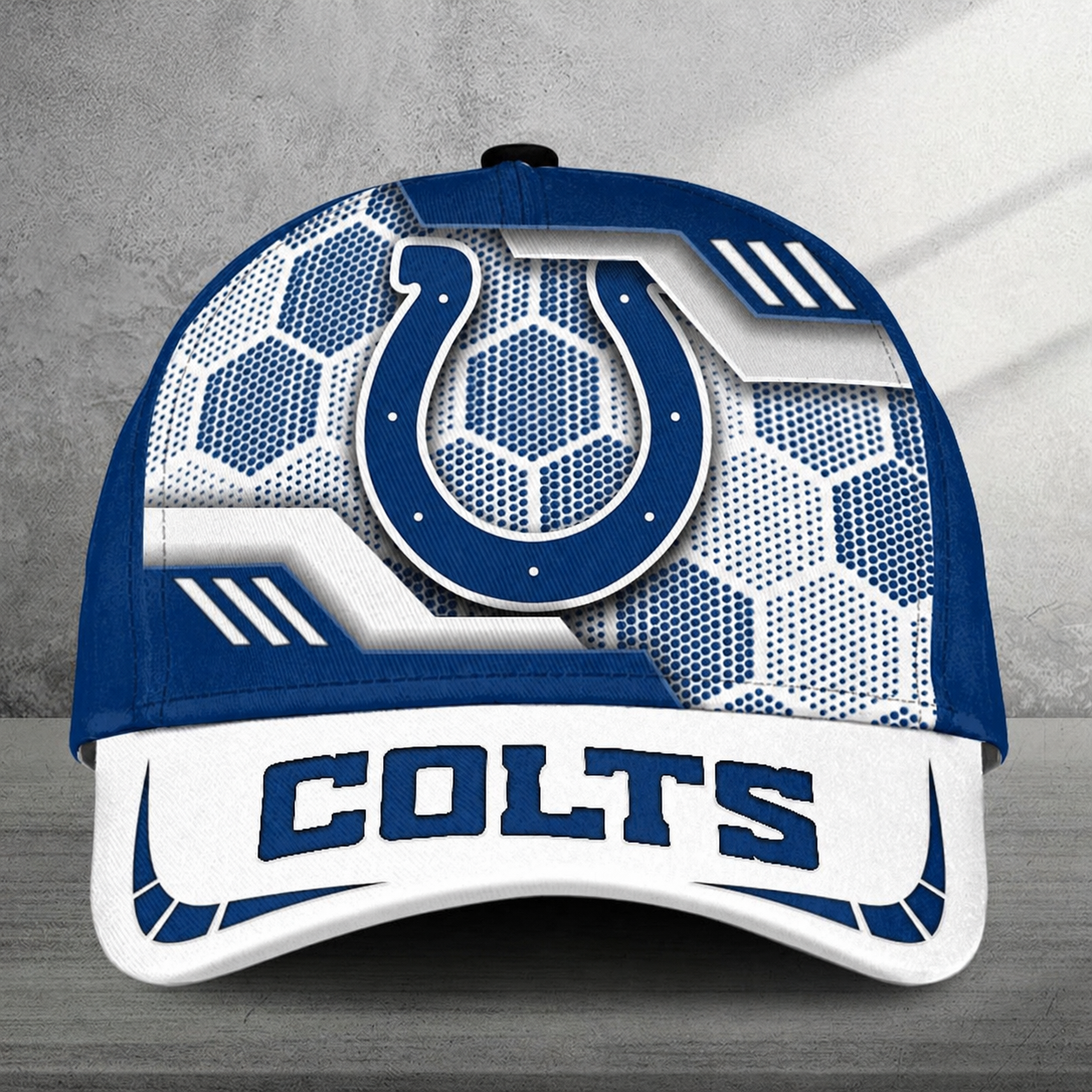 LIMITED EDITION - NEW CUSTOMIZED NFL17 IDC INDIANAPOLIS COLTS CLASSIC CAP