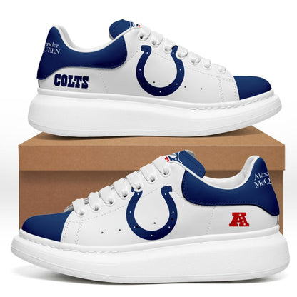 [SPECIAL OFFER] NEW CUSTOMIZED NFL17 IDC INDIANAPOLIS COLTS MCQUEEN SHOES